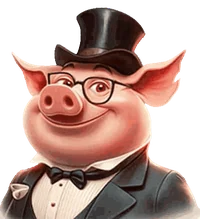 Piggy Bank Bonanza — świnka-bankier we fraku